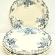 Set of 6 plates of the Art Faïencerie de Choisy-le-Roi