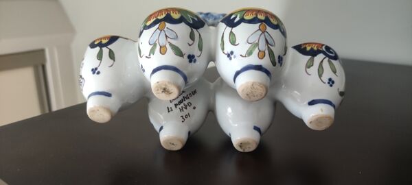 Ancien porte coquetier breton