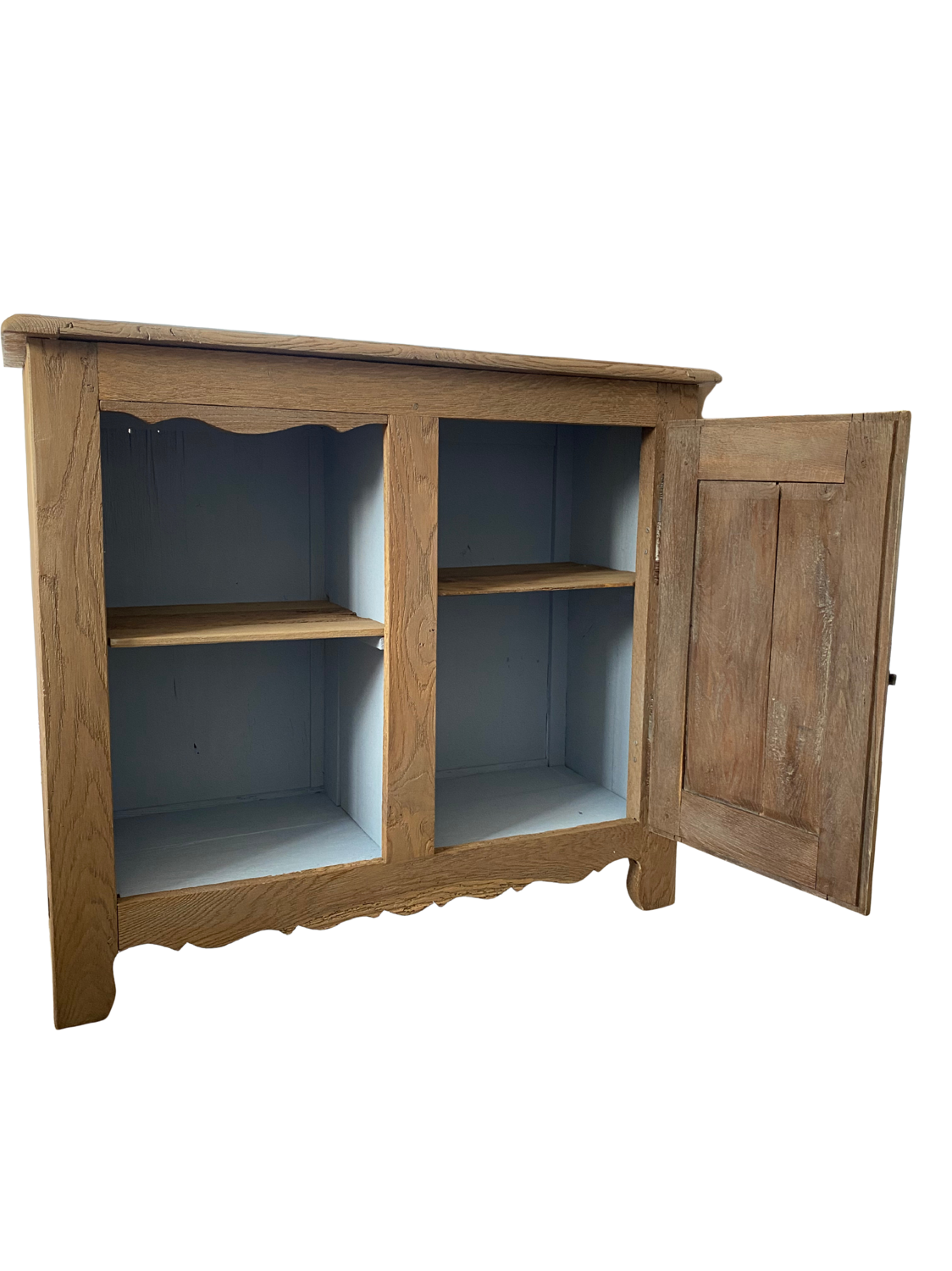 Renovated chic country antique solid wood sideboard