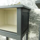 Classic black and raw nightstands