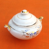 Old dinette tureen Porcelain floral decoration