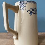 Pitcher 1900 in Earthenware St Amand and Hamage