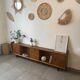 Vintage low oak sideboard (shallow)