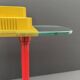 Memphis style lamp by Robert Sonneman for George Kovacs, 1980