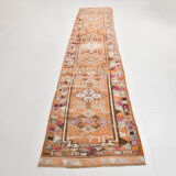 3x14 1960s Antique Vintage Runner Rug,84x427Cm
