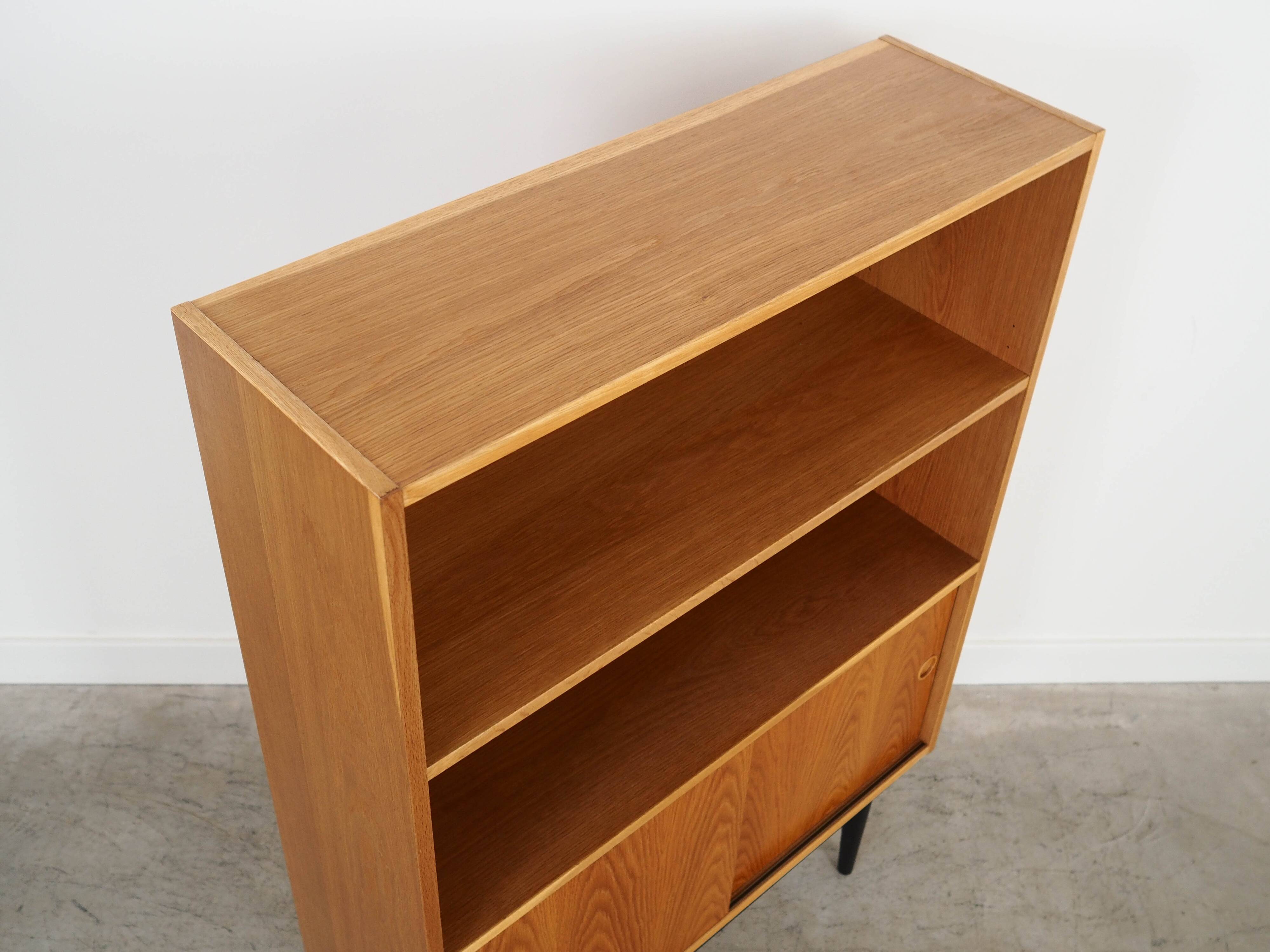 Oak bookcase, Danish design, 1970s, made in Denmark