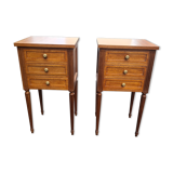 Pair of Louis XVI bedsides