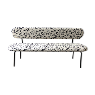 Banc tapissé