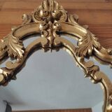 Restored gilded bead mirror