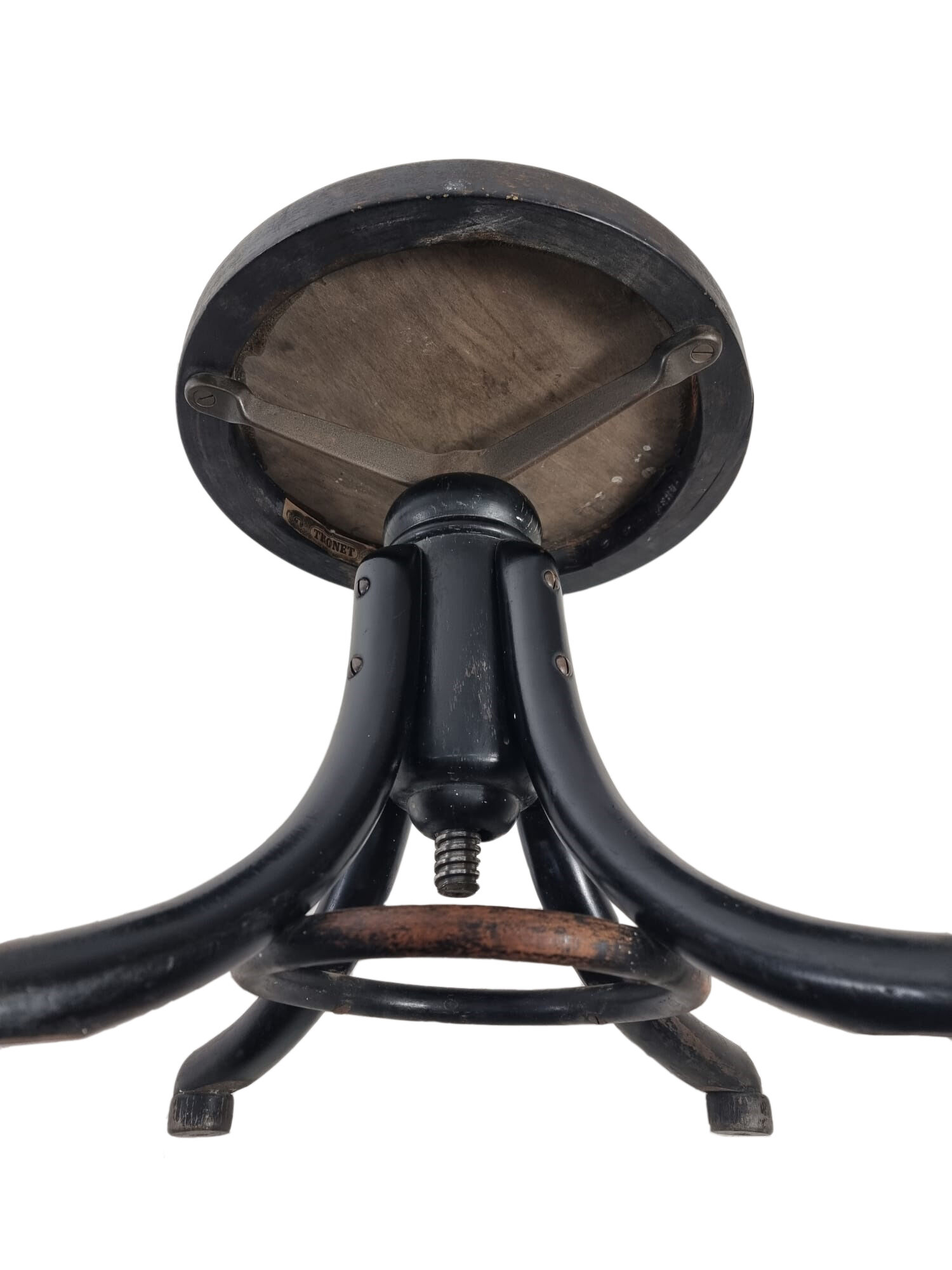 Thonet piano stool, early 20th century