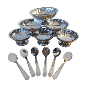6-person ice cream service Guy Degrenne