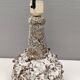 Table lamp with an organic expression, by Bartholdy ceramics Denmark 1970s