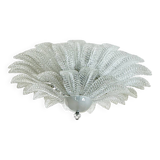 Venetian Leaves Flush Mount in Glass by Simoeng