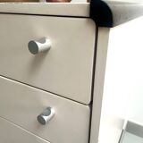 Small tulip-shaped chest of drawers 1970 Gauthier