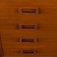 Italian mid century free standing wall unit or room divider with secretaire or bar cabinet, 1960s