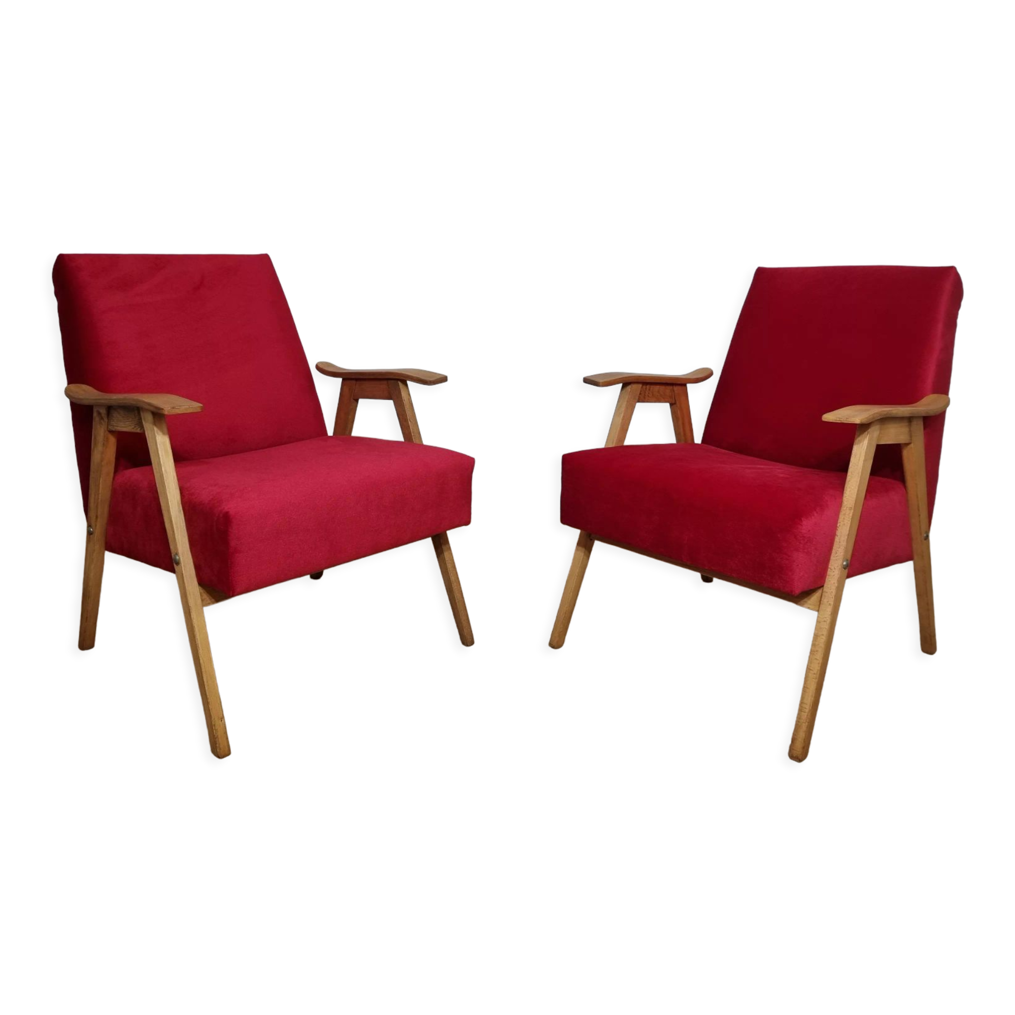 Pair of armchairs by Tatra Nabytok