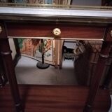 Louis XVI style half-moon console