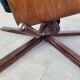 Fauteuil design scandinave cuir teck vintage Gote Mobler
