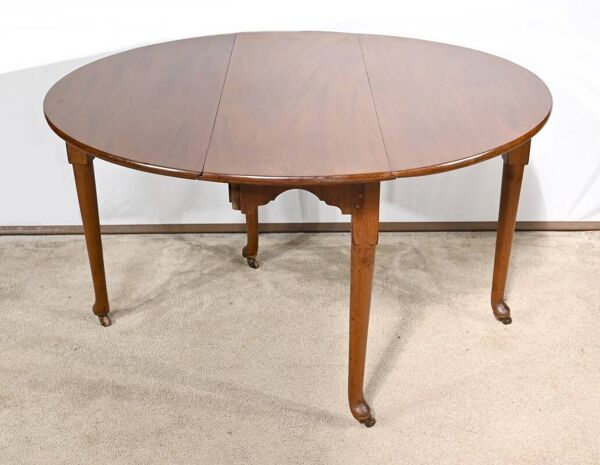 Table Ovale 6 Couverts en Acajou, Angleterre – 1ère Partie XIXe