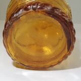 Italian amber/vintage glass carafe