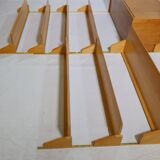 Design shelving system shelf teak wall shelf WK furniture 50s 60s
