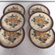 6 assiettes à dessert Boch Corfou