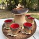 Vintage Bruno Dose service – Mushroom model