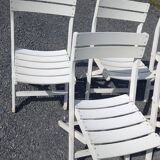 6 chaises  jardin vntage 60 70 R Gleizes