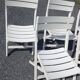 6 chaises  jardin vntage 60 70 R Gleizes
