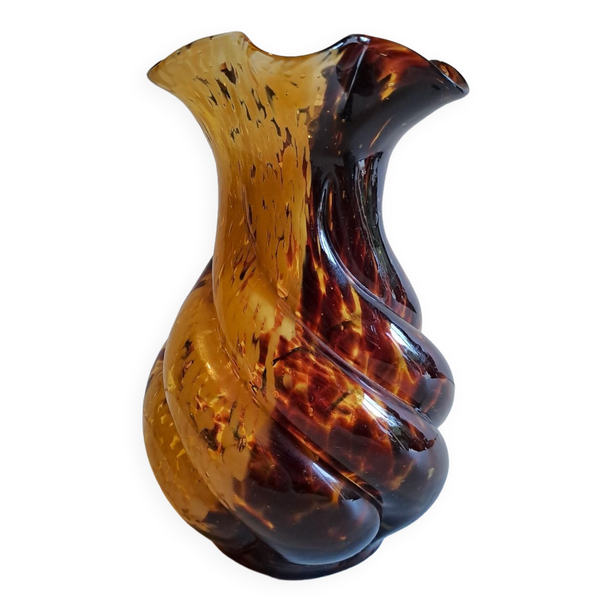 Clichy glassware vase