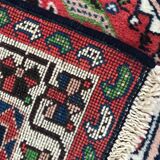 Vintage carpet Persian yalameh done hand 104 X 144 CM