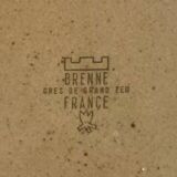 8 beige Berne stoneware plates wabi sabi