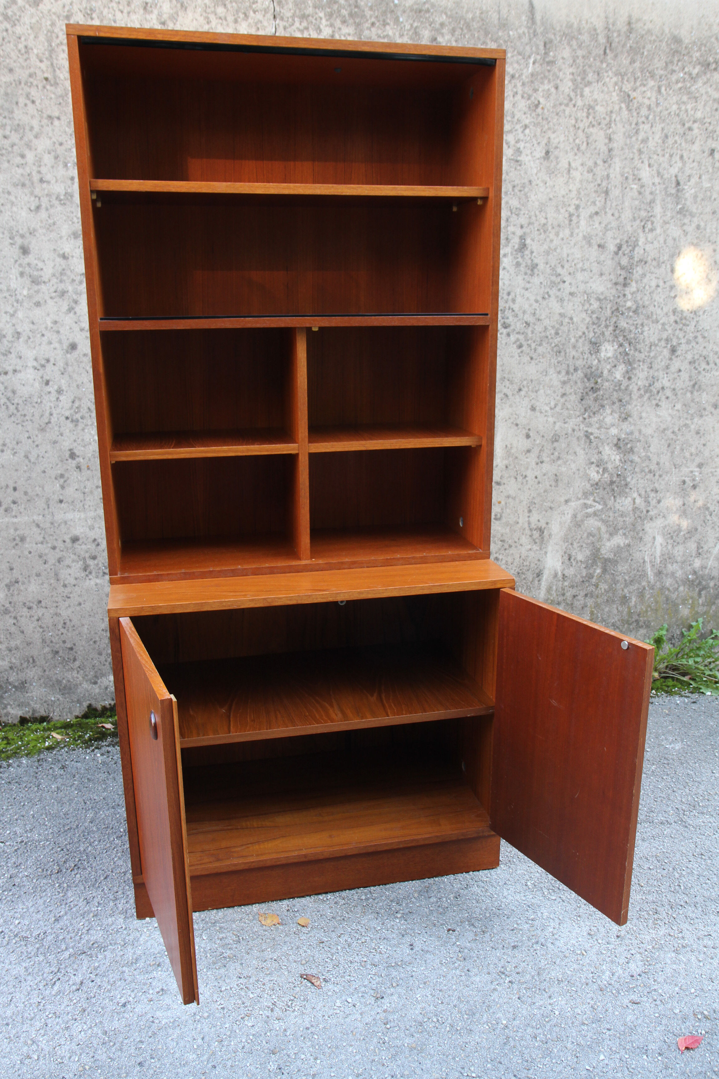 Walnut library - 85 x 180