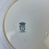 Round dish Terre de fer St Amand & Hamage laurel model made in France