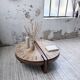 Table basse Roger Capron « grain de café »