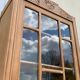 Art deco glass-glazed parisian wardrobe