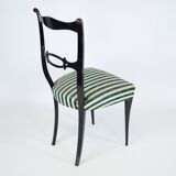 Mid-Century set of six dining chairs attributed to Paolo Buffa. Italy 1950s