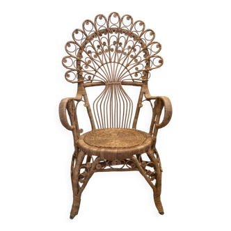 Fauteuil  PAON - Années 60 -