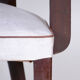 White Artificial leather armchair - 1930s France