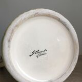 Pitcher "Bamboo" of the earthenware factory of St Clement, France. Slip