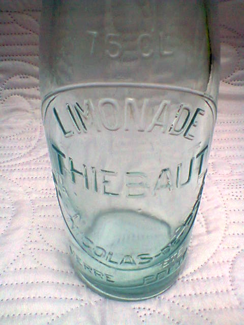 Bottle of lemonade