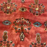 Large handmade vintage carpet Transylvania 198x298 cm