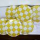 6 vintage flat plates from the Cambridge 210313 Model Salins Factory
