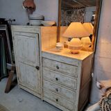 Asymmetrical vintage buffet