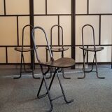 Italian chairs, 80s.