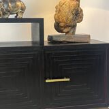 Meuble buffet asymétrique des années 1990