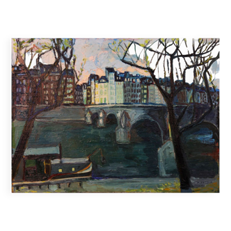 "Le pont neuf" par Micheline Masse