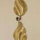 Pair of Swedish Mid-Century Brass Wall Sconces