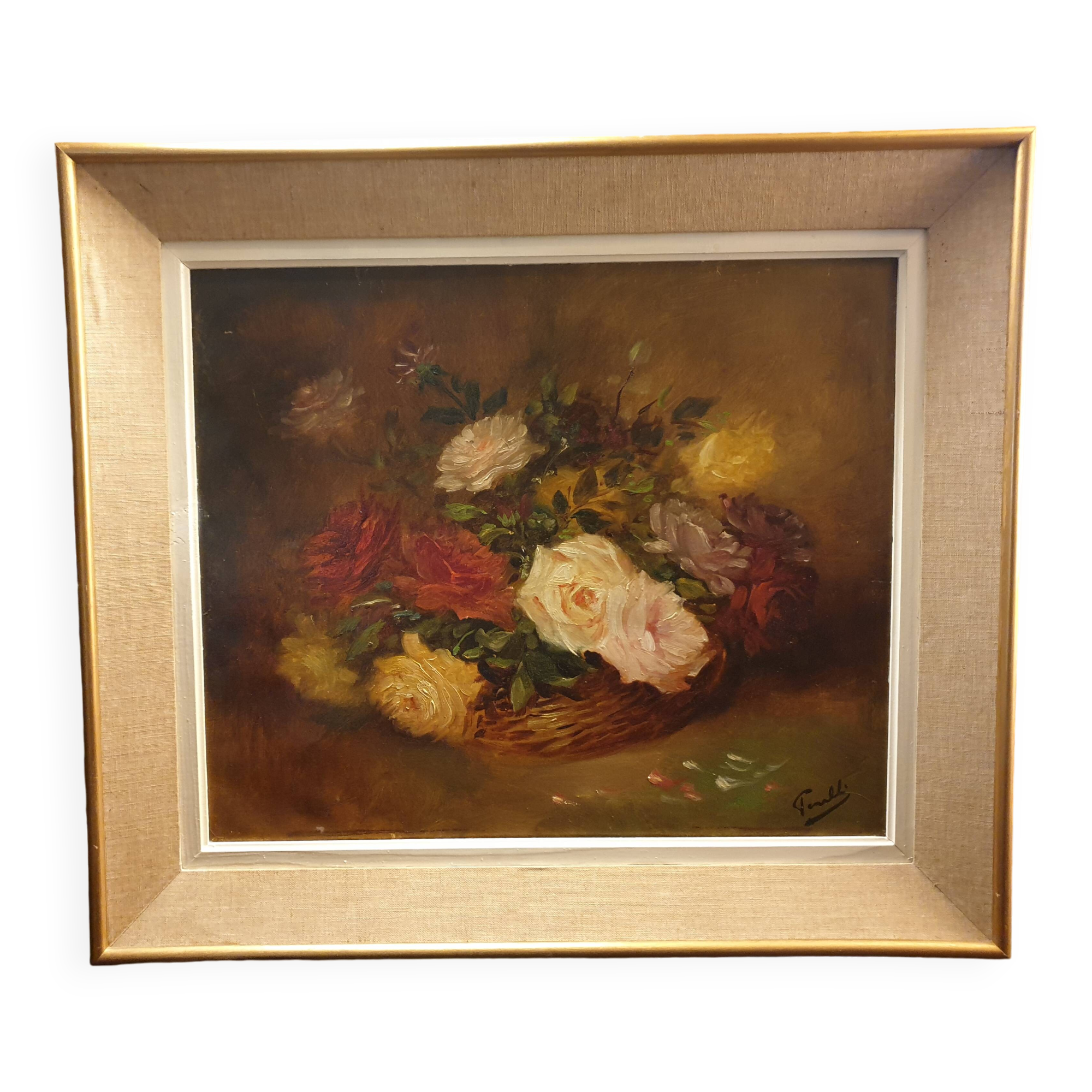 Still life oil on canvas