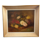 Nature morte huile sur toile